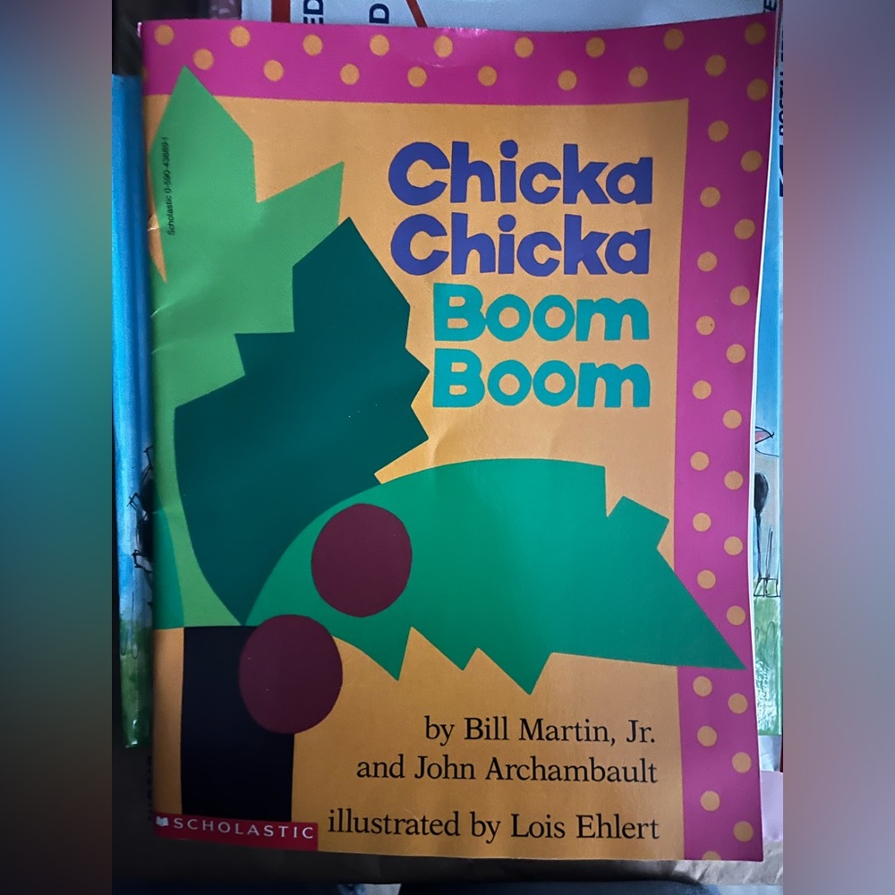 Scholastic Chicka Chicka Boom Boom Book - Paperback